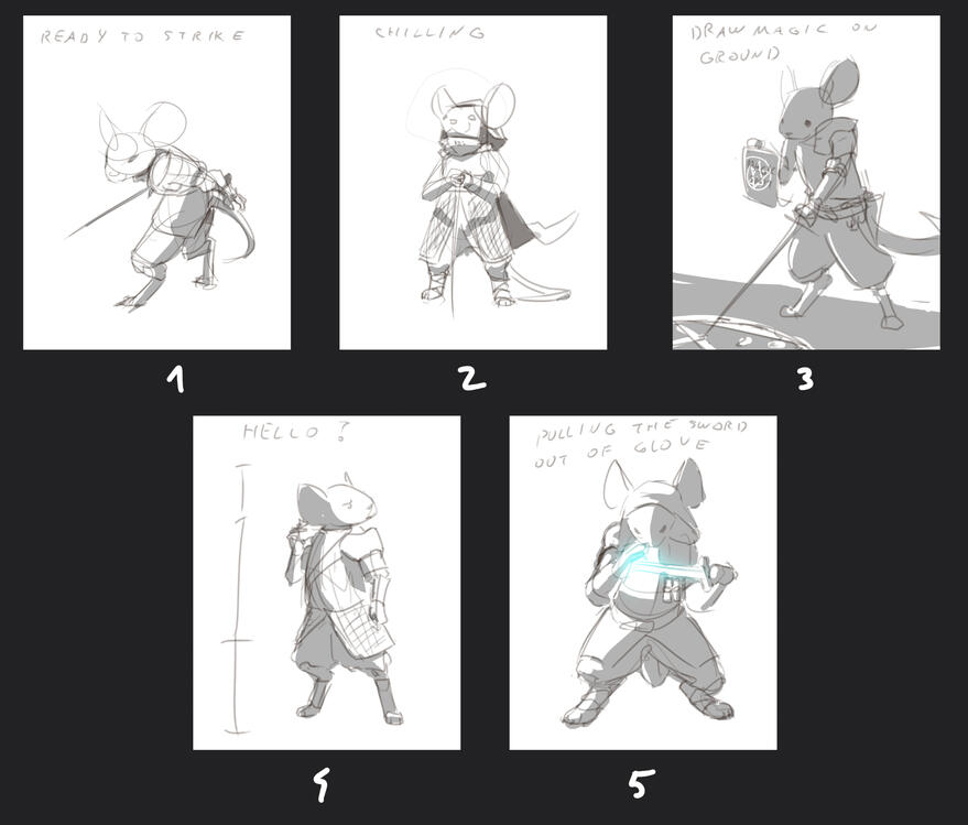 Drawing thumbnails